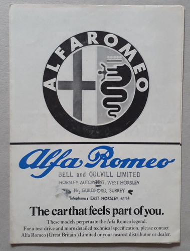 Alfa romeo range brochure - range,