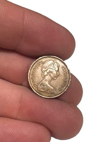 1973 new penny - penny, coin