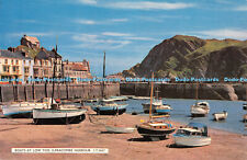 R440722 Ilfracombe Harbour Boats at Low Tide E T W Dennis Photocolour