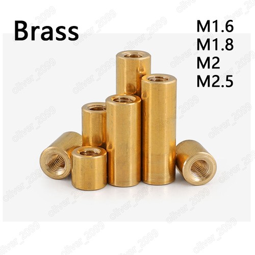 Brass lengthen round nuts - brass,