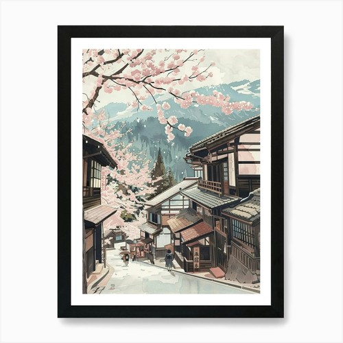 Nozawa onsen japan retro - nozawa,