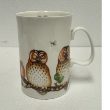 Dunoon Bone China Tea Mug Owls