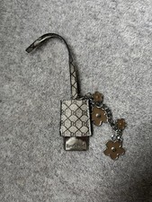 River Island Flower Bag Charm Keyring