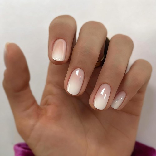 Short press nails square - short,