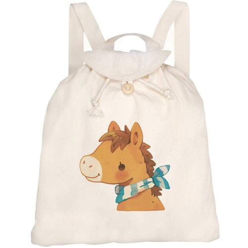Cute baby horse canvas - baby,