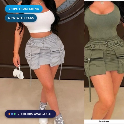 Women drawstring cargo - women's,