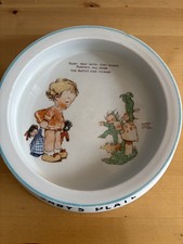 Shelley Mabel Lucie Attwell Vintage Baby's Plate...queen Of The Fairies. 1930s.