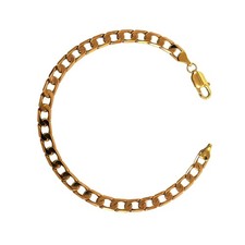 PRE-OWNED 9CT GOLD CURB CHAIN