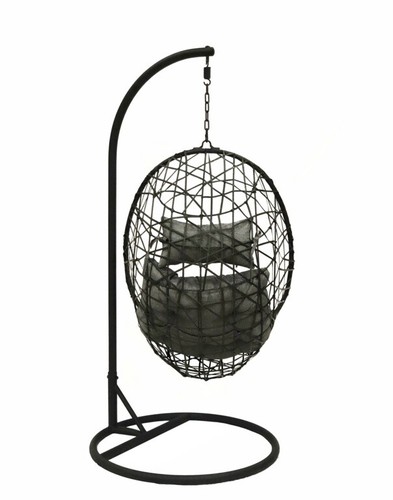Grey garden egg swing chair - egg,