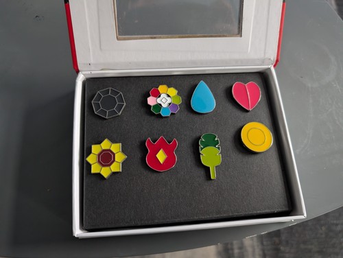 Pokemon gym leader badges - gym,