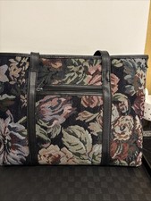 Vintage Tapestry Front Tote