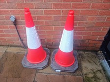 Pair of Large Traffic Cones