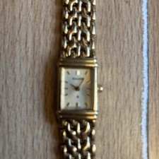 Vintage Accurist Gold Tone Quartz Ladies Watch - Used. Not sure if it works 