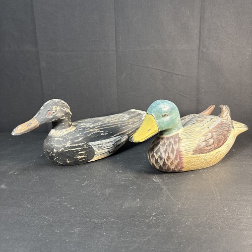 Decoy wooden duck large - 2,