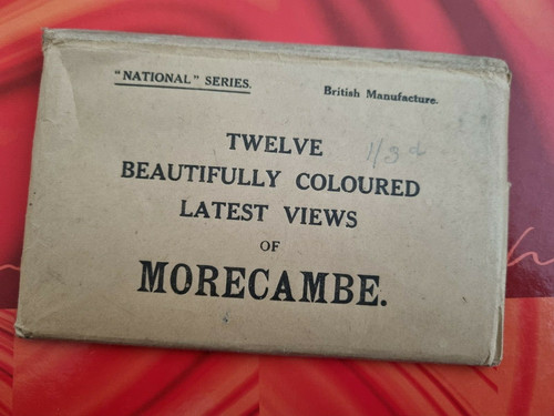 Vintage morecambe postcard set - morecambe,