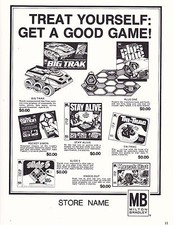 VINTAGE AD SHEET #3550 - 1979