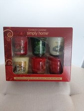6x Yankee Candle Simply Home