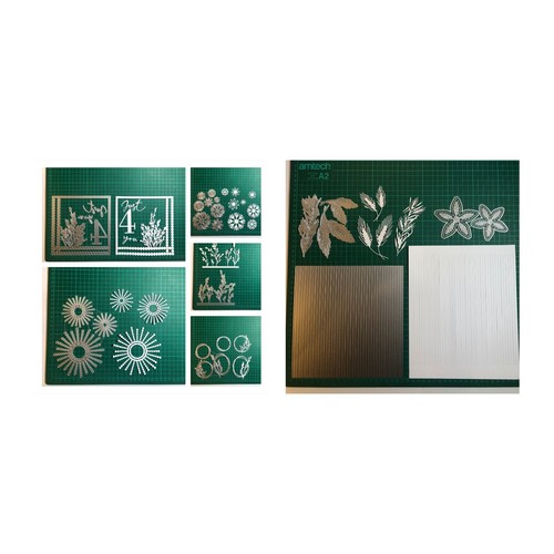 Woven plate flowers - xl,
