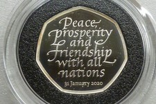 Royal Mint UK .925 Silver Proof 50p coins various 2018-22 NEW STOCK  see menu