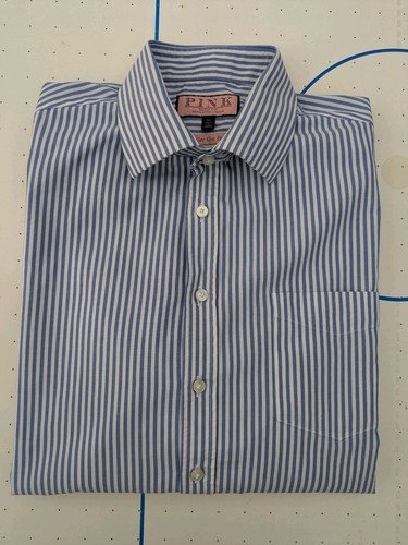 Thomas pink banker stripe - banker,