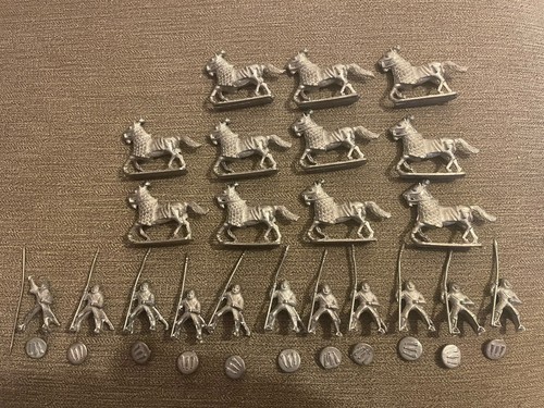 11x spanish cavalry - on, barded