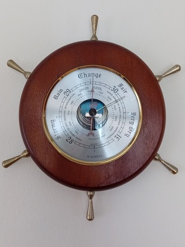 Vintage ships wheel wood - wheel, &