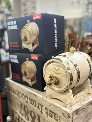 Whiskey barrel holds 750 ml - whiskey,