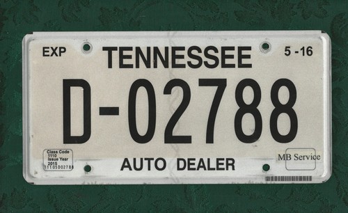 02788 tennessee car - d-02788,