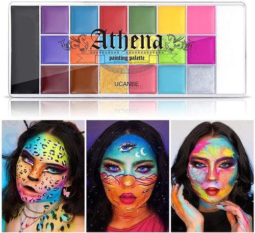 Athena body face paint - paint, oil