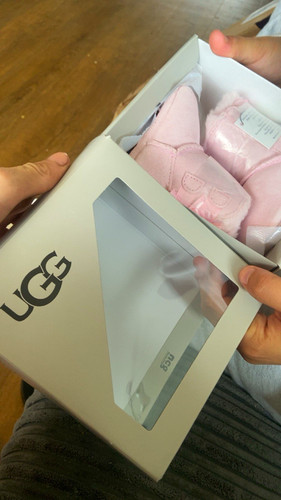 Ugg classic bootie - classic, pink
