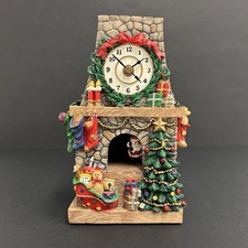 Avon Santa Musical Fireplace
