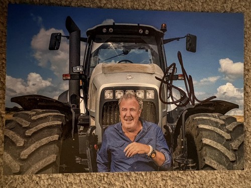 Signed photo jeremy clarkson - jeremy,