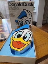 Donald Duck Radio Inc Strap In Origional Box ( Battery Cover Missing)