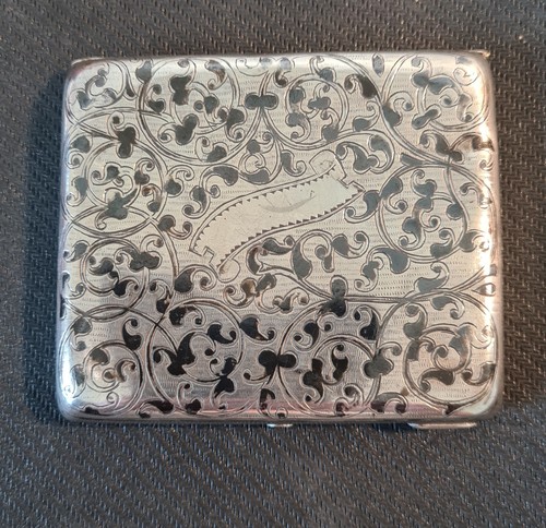Vintage russian niello silver - vintage,
