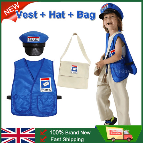 Kids mailman costume - mailman,
