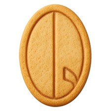 Egg Shape Surf Board Cookie