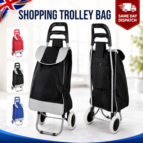 Shopping trolley wheels 40l - on,