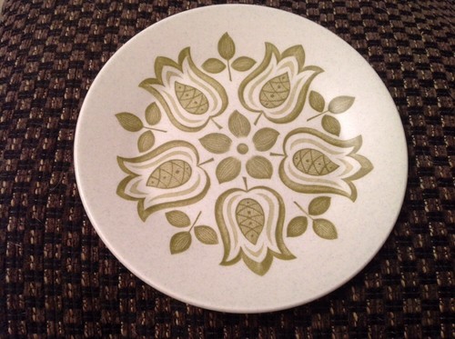 Vintage retro side plate 1970s - vintage,