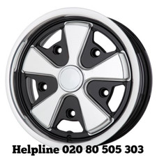 Foosh 5.5x15 VW Split Screen Camper 5-205 PCD Four Alloy wheels (NEW)
