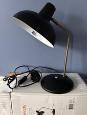 Leitmotiv Hood table desk lamp Black includes light bulb (new)