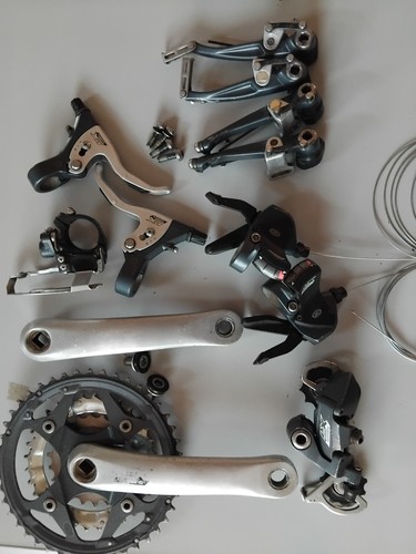 Shimano deore 3x9 groupset - lx,