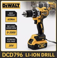 For DeWalt DCD796N 20V XR Brushless Combi Drill (Body Only)