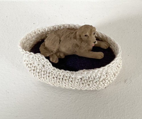 Hand crochet dog - crochet, cat