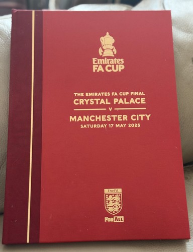 2025 cup final - fa, hardback