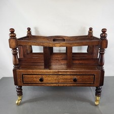 Antique Mahogany Canterbury