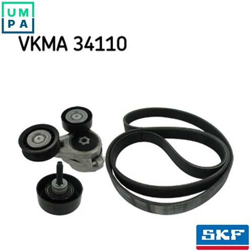 Vribbed belt set vkma 34110 - vribbed,