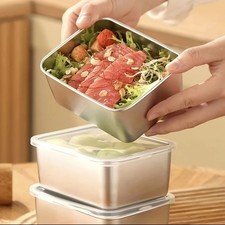 Stainless steel food storage - steel,