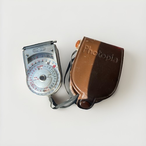 Vintage photopia light meter - photopia,
