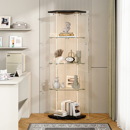 Corner glass display - display, cabinet