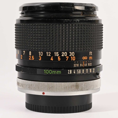 Canon lens 100 s - canon, fd
